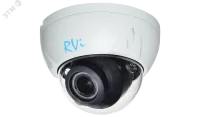 Видеокамера IP 8Мп купольная c ИК-подсветкой до 40м IP67 (2.7-13.5мм) RVi-1NCD8349 (2.7-13.5) white