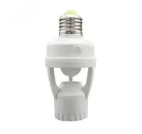 Датчик движения PMS-IR 045 60Вт Е27 360° 6м WH IP20 Jazzway